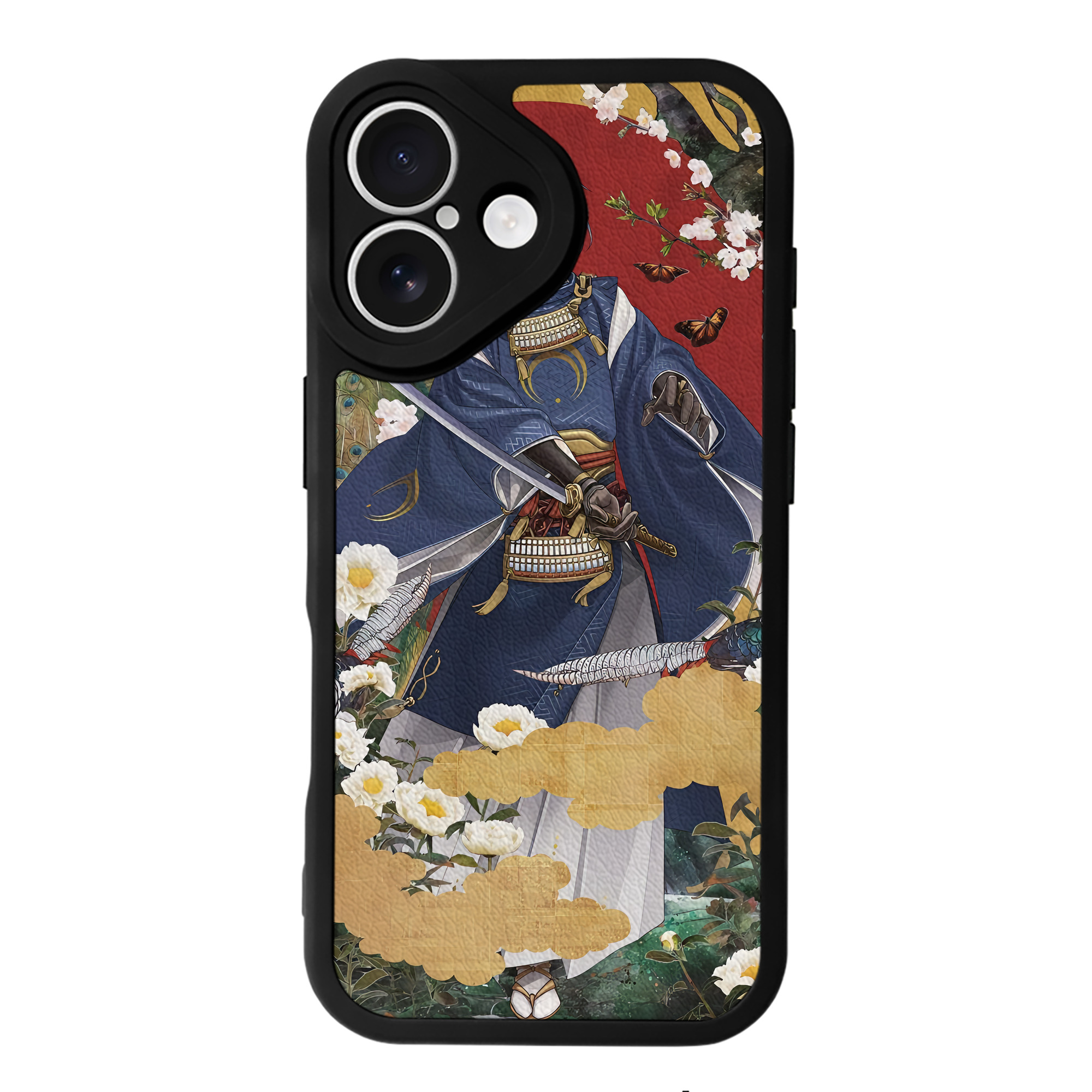 （画像用） 刀剣乱舞 Touken Ranbu 【iPhone 16シリーズ対応】シリコンスマホケース（レザー調） 材質：シリコン